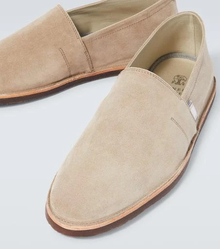 Brunello Cucinelli Suede slip-on shoes 3