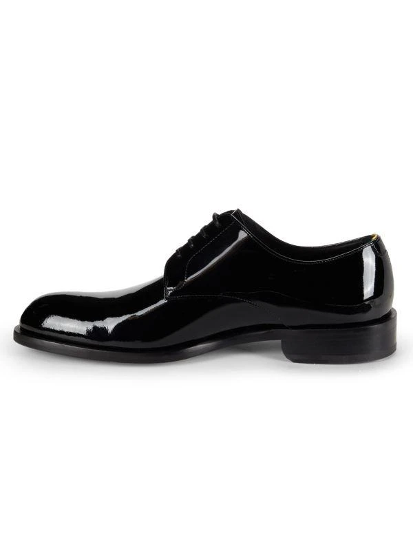 Hugo Boss Bruce Patent Leather Derby Shoes 4