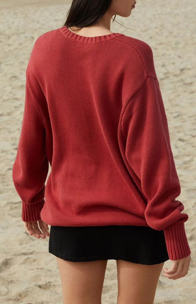 John Galt Red Brianna Sweater 3