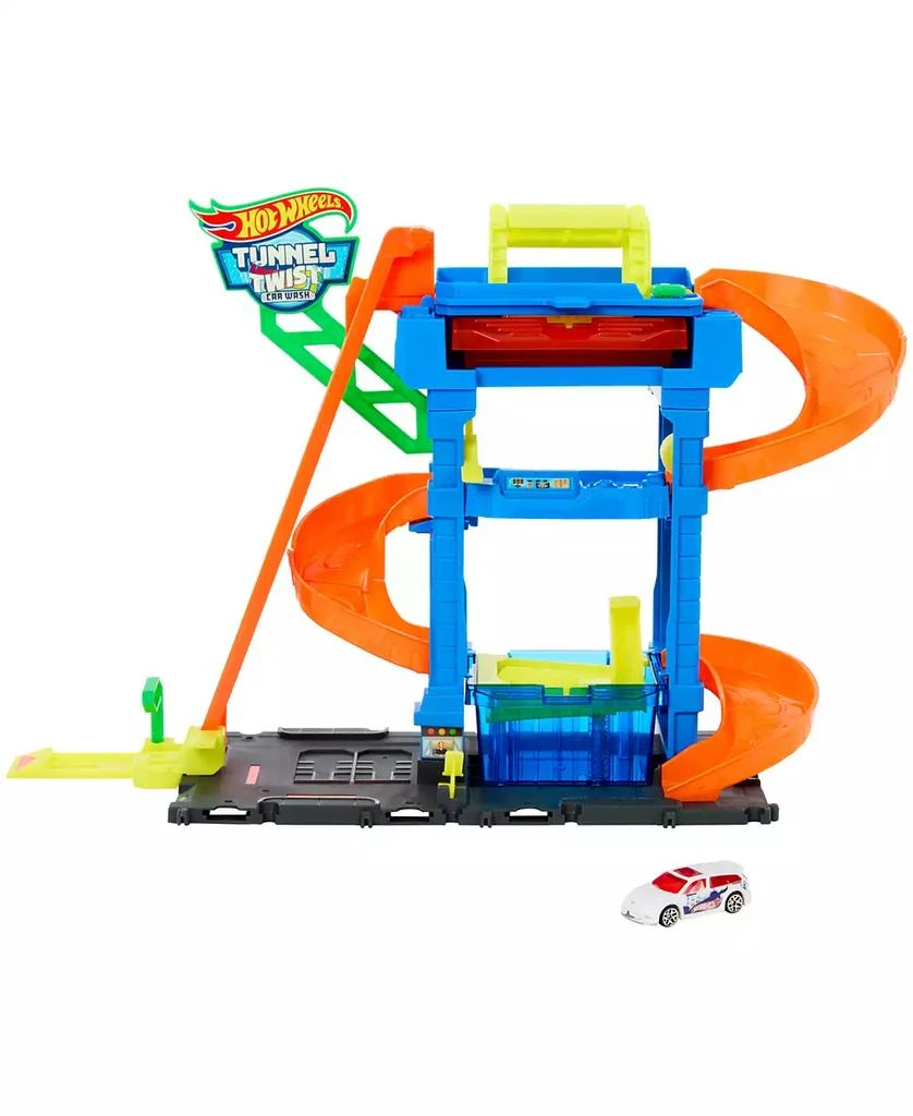 Hot Wheels City Tunnel Twist Car Wash Color Shifters Vehicle 1