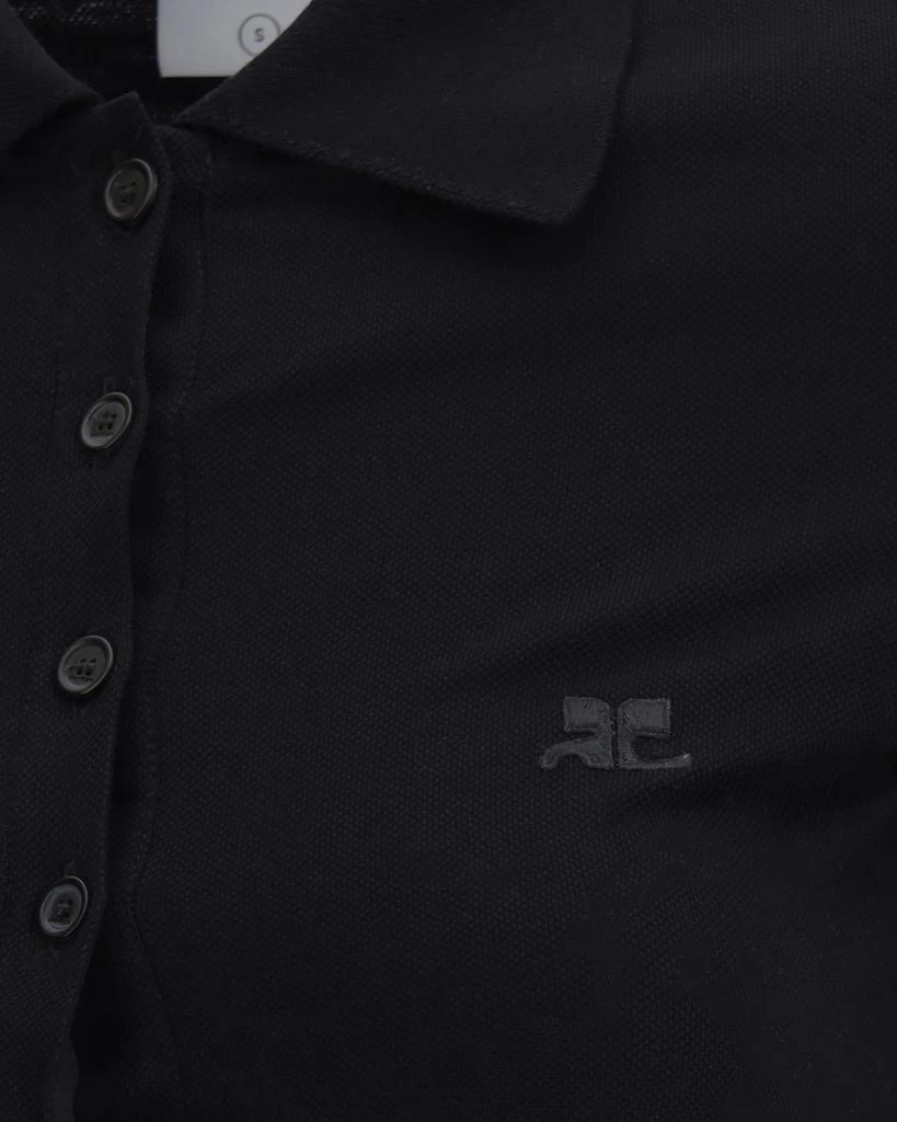 Courrèges Courrèges Polo with twisted detail 3