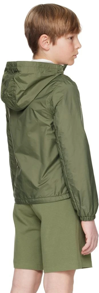 Moncler Big Kids Khaki New Urville Hooded Rain Jacket 3