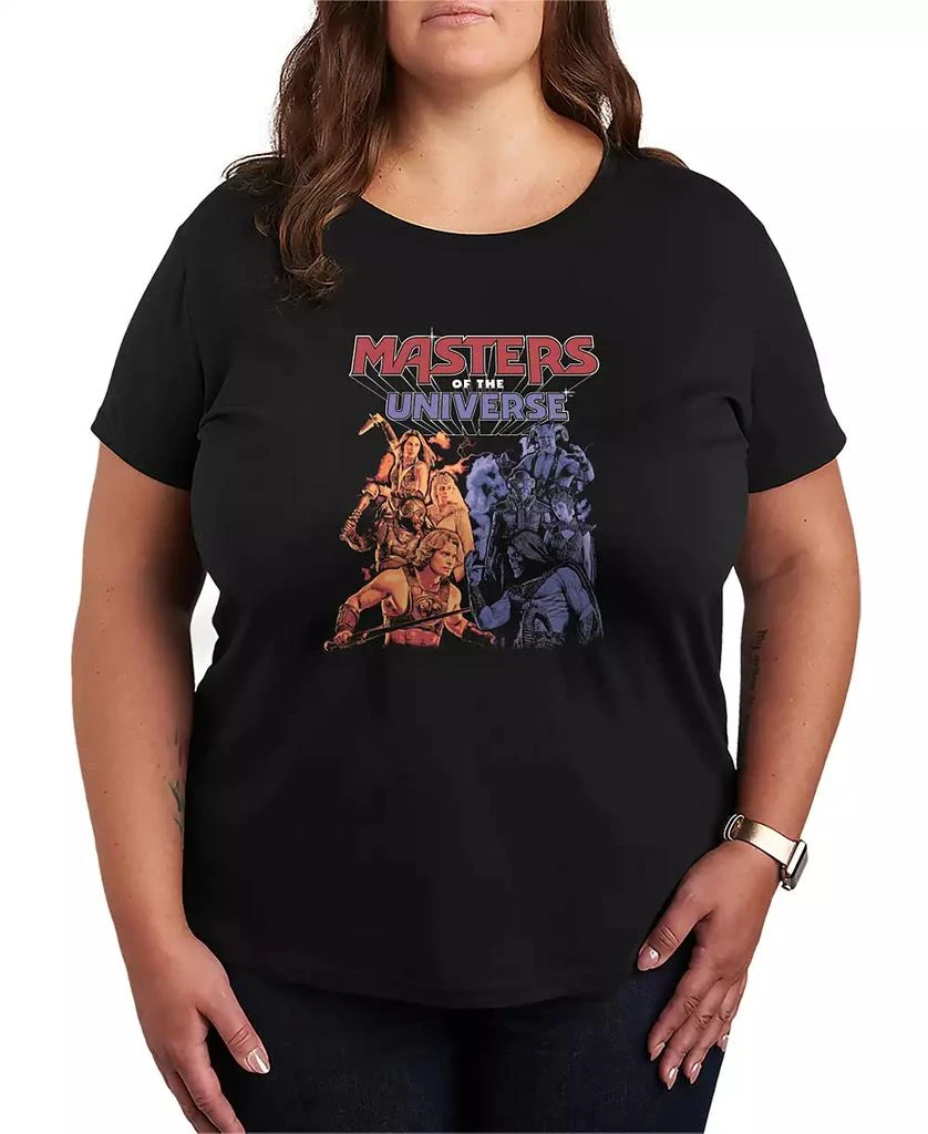 Hybrid Apparel Plus Size Masters of the Universe Heroes and Villians Short-Sleeve Graphic T-Shirt