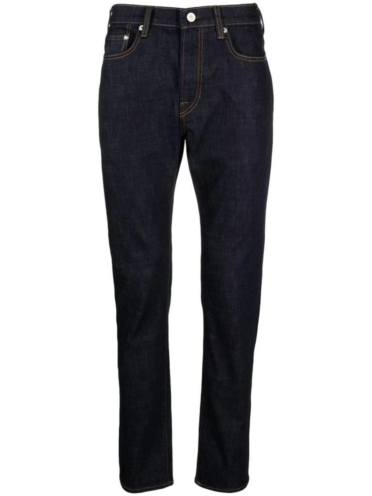 Paul Smith Paul Smith Contrast-Stitching Dark-Wash Jeans 1