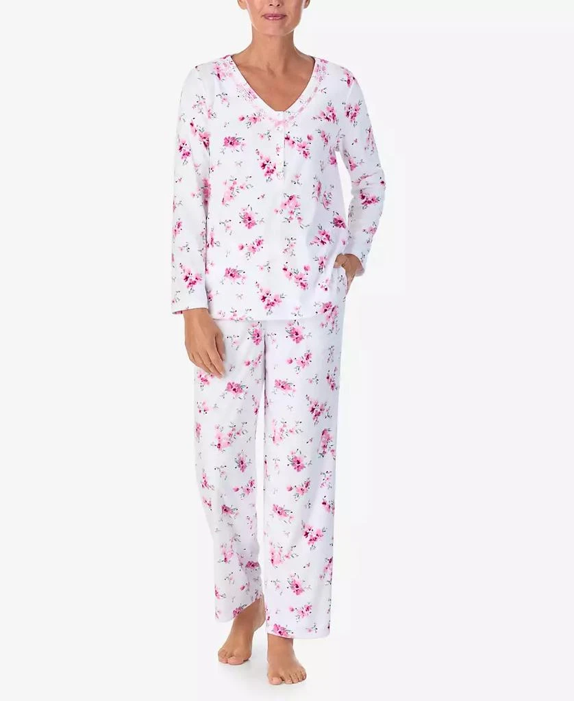 Aria Women's Long Sleeve Pajama Set 1