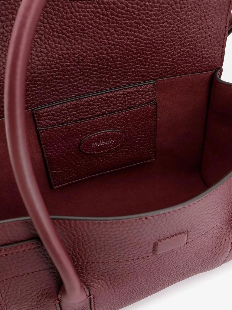 Mulberry Leathershoulder bag with logo 4