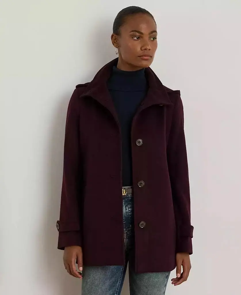 Ralph Lauren Women's Icon Hooded A-Line Coat