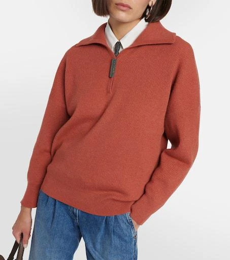 Brunello Cucinelli Cashmere polo sweater 5