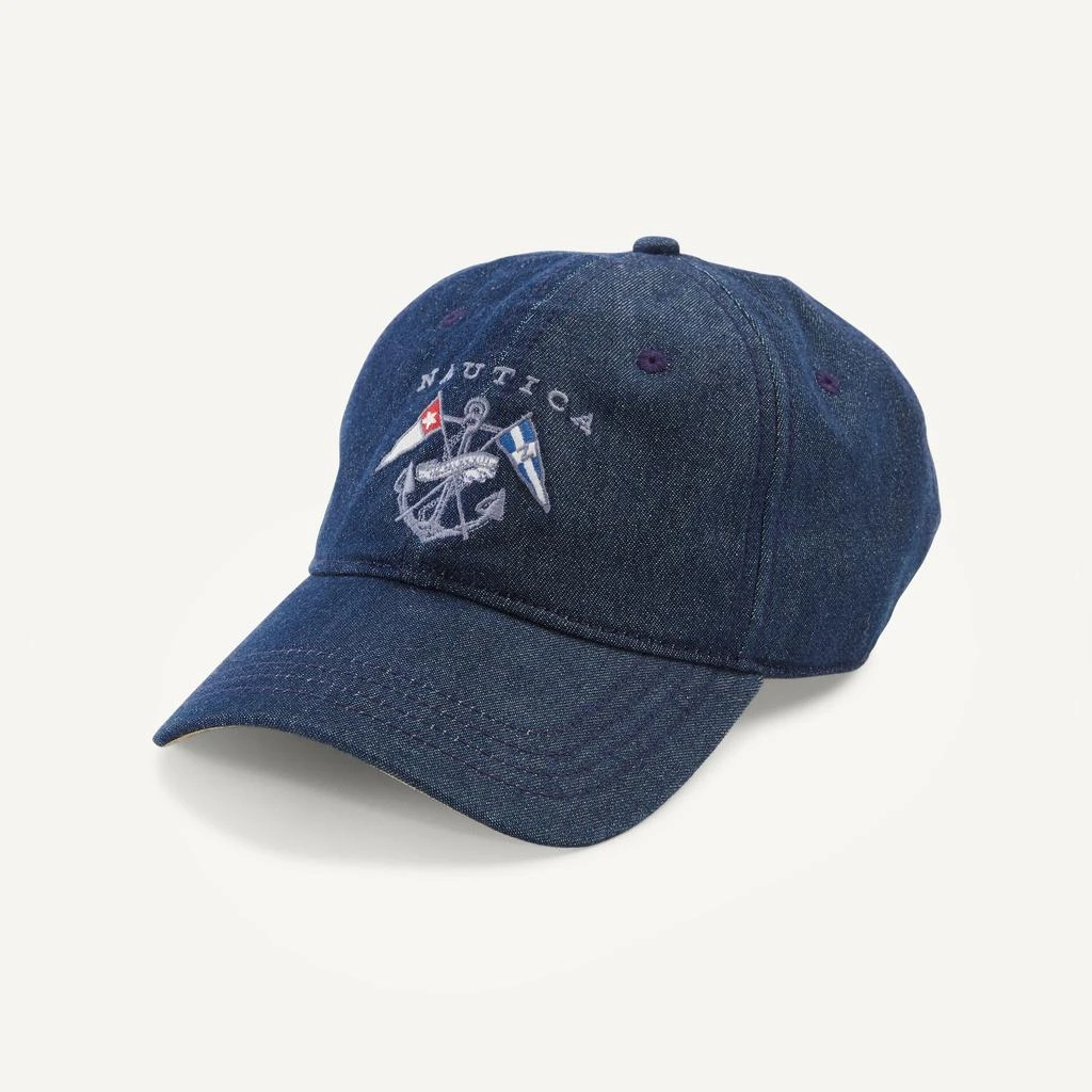 Nautica Mens J-Class Denim Cap 1