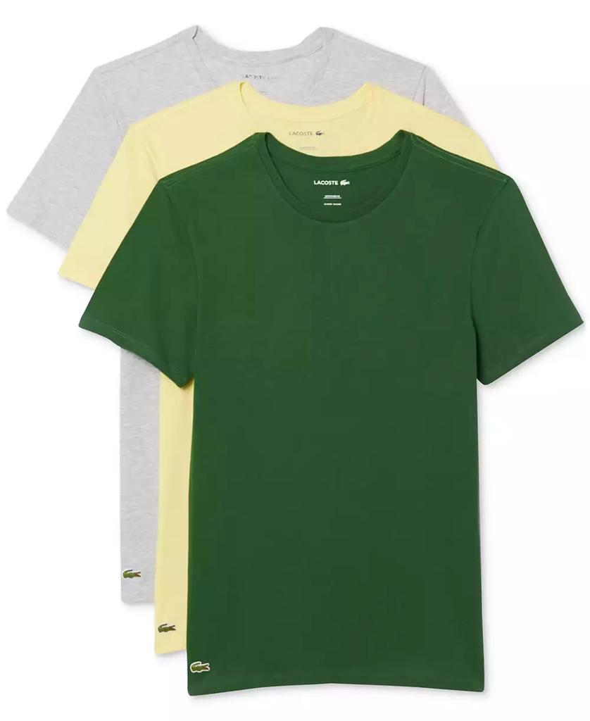 Lacoste Men's 3-Pk. Slim Fit Crewneck T-Shirts