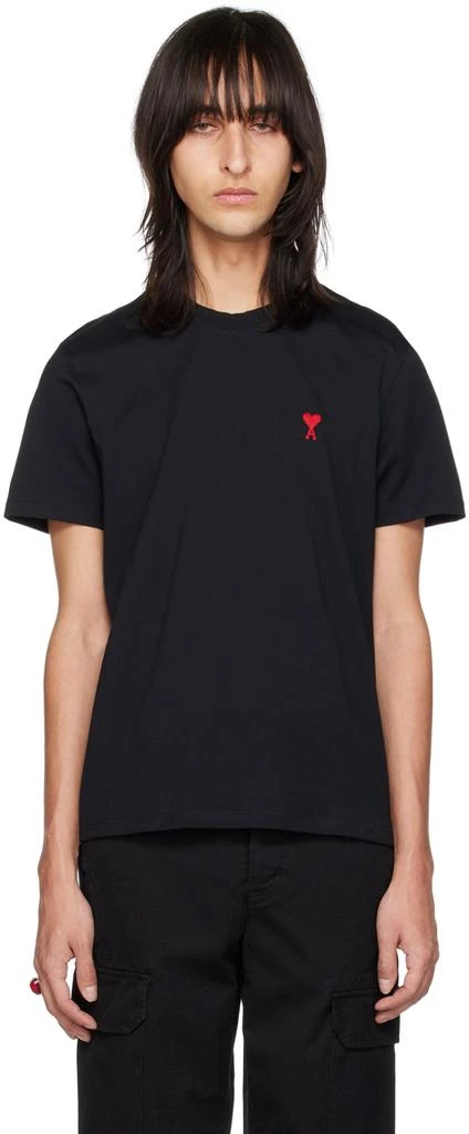AMI Black Ami de Cœur T-Shirt 1