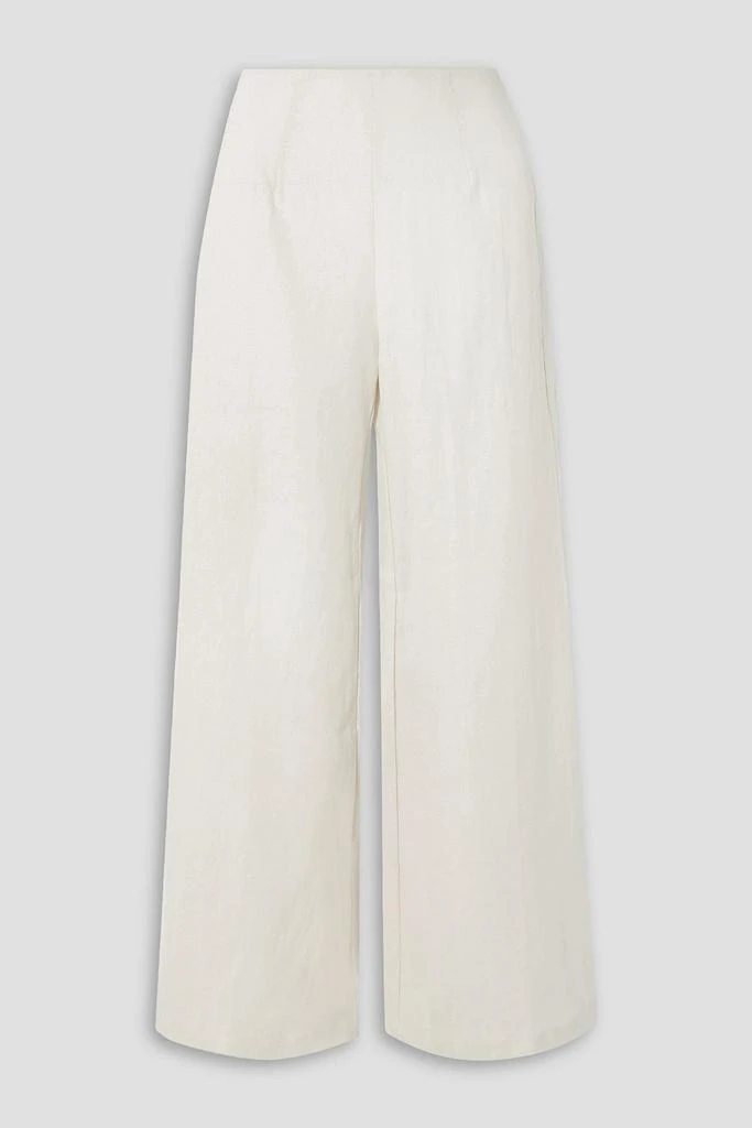 Faithfull the Brand Ottavio linen wide-leg pants 1