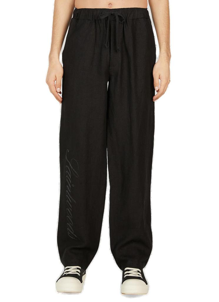 Saintwoods Saintwoods Logo Printed Pyjama Pants