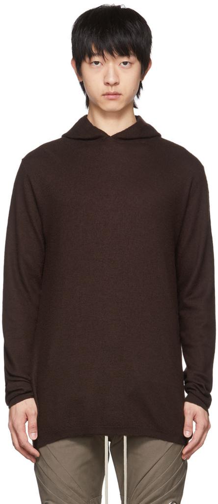 Rick Owens Black Porterville Hustler Hoodie - Hoodies