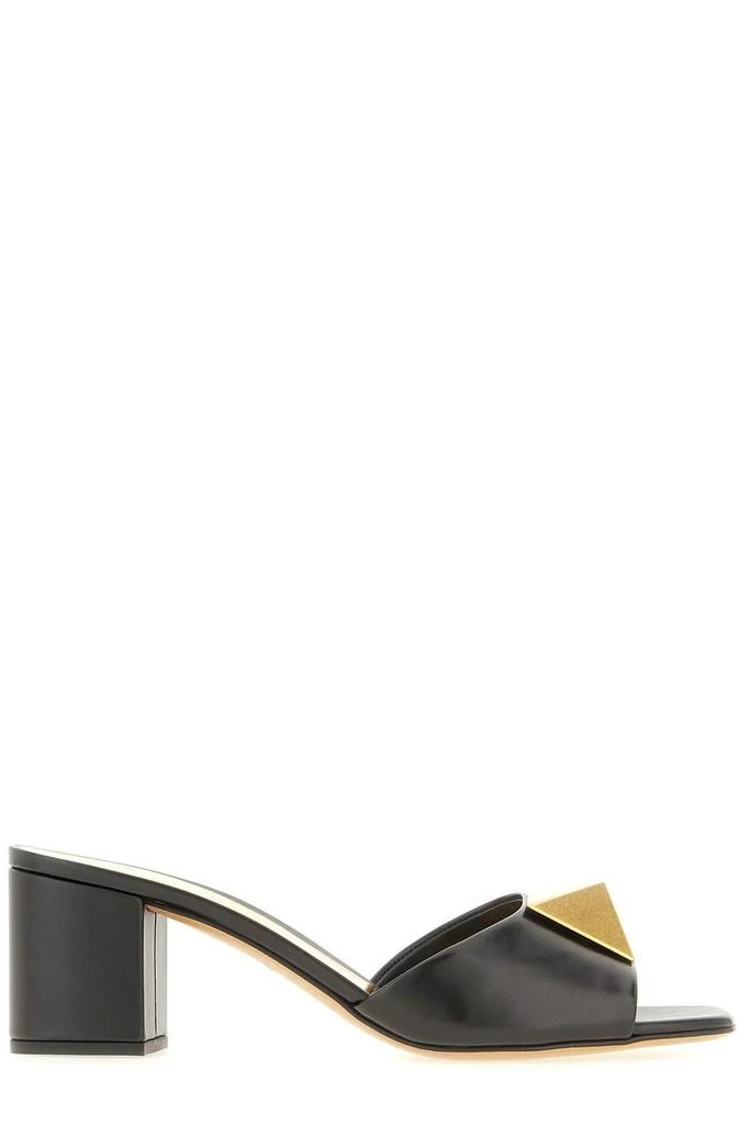 Valentino Valentino	Garavani One Stud Open Toe Slides 1