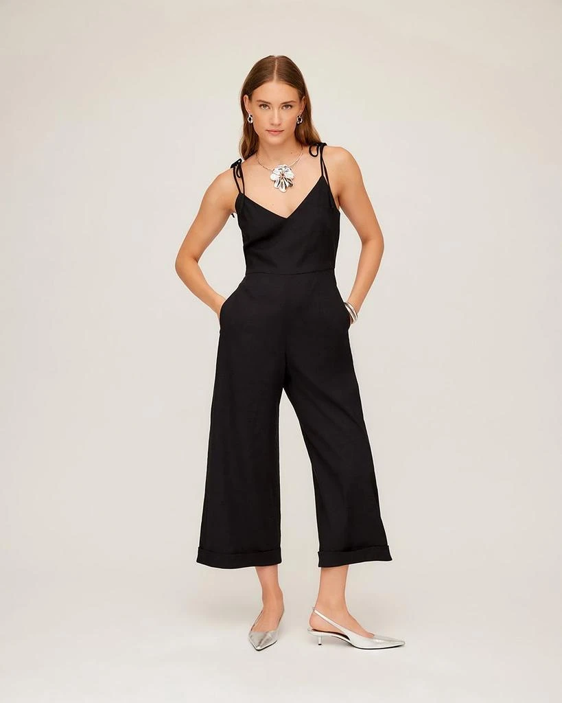 Fifteen Twenty Dana Cropped Wide Leg Jumpsuit 2