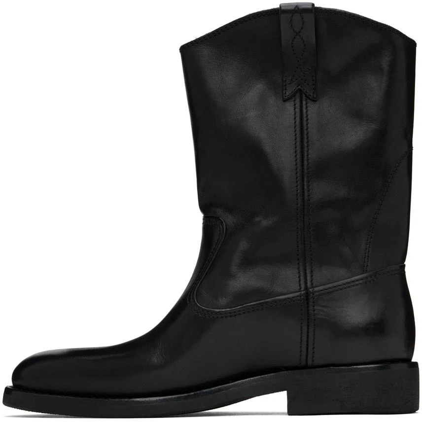 Golden Goose Black Biker Boots 3