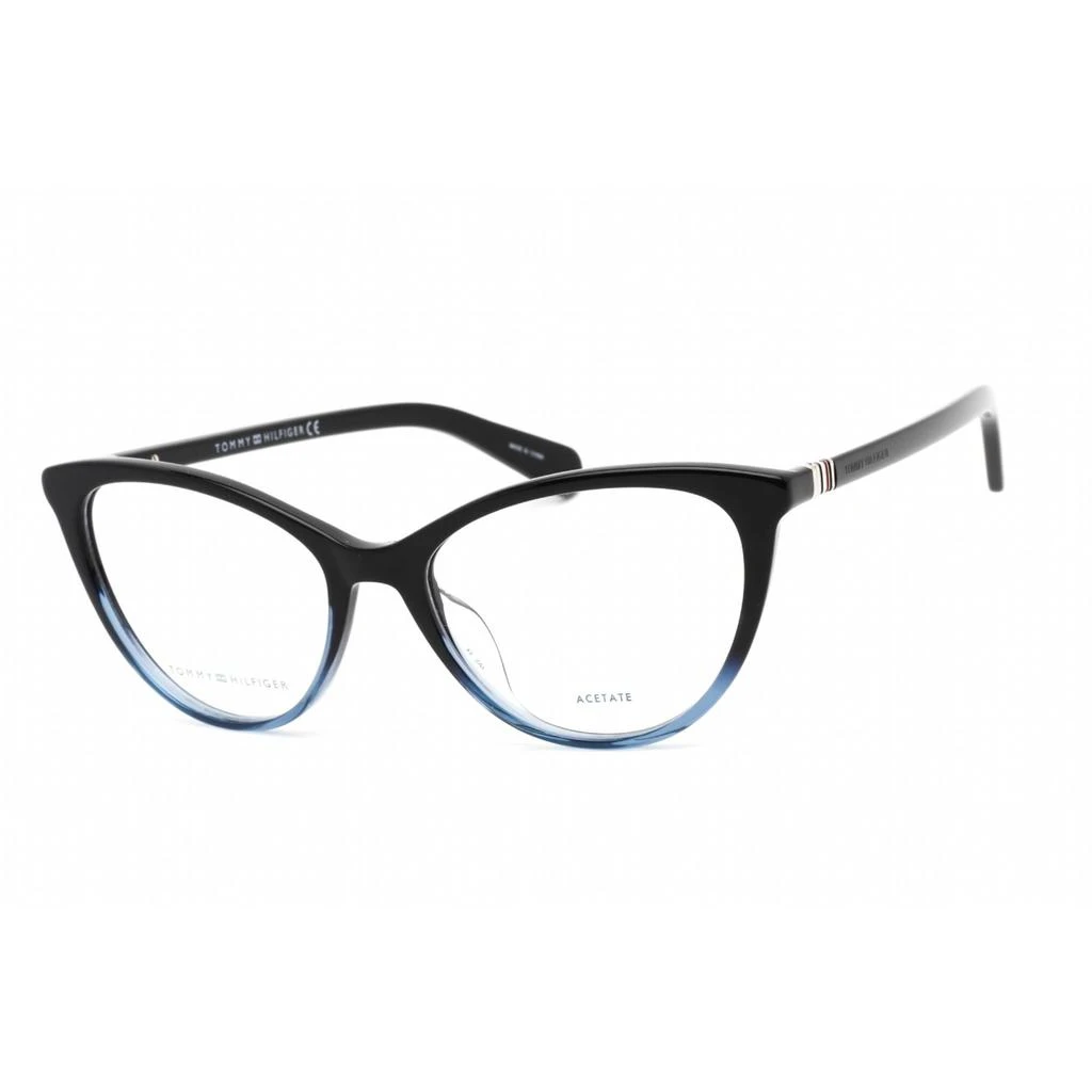 Tommy Hilfiger Tommy Hilfiger Women's Eyeglasses - Cat Eye Blue Azure Plastic Frame | TH 1775 ZX9 1