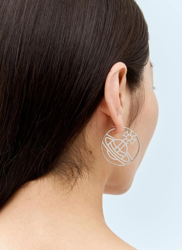 Vivienne Westwood Eloisa Hoop Earrings 4