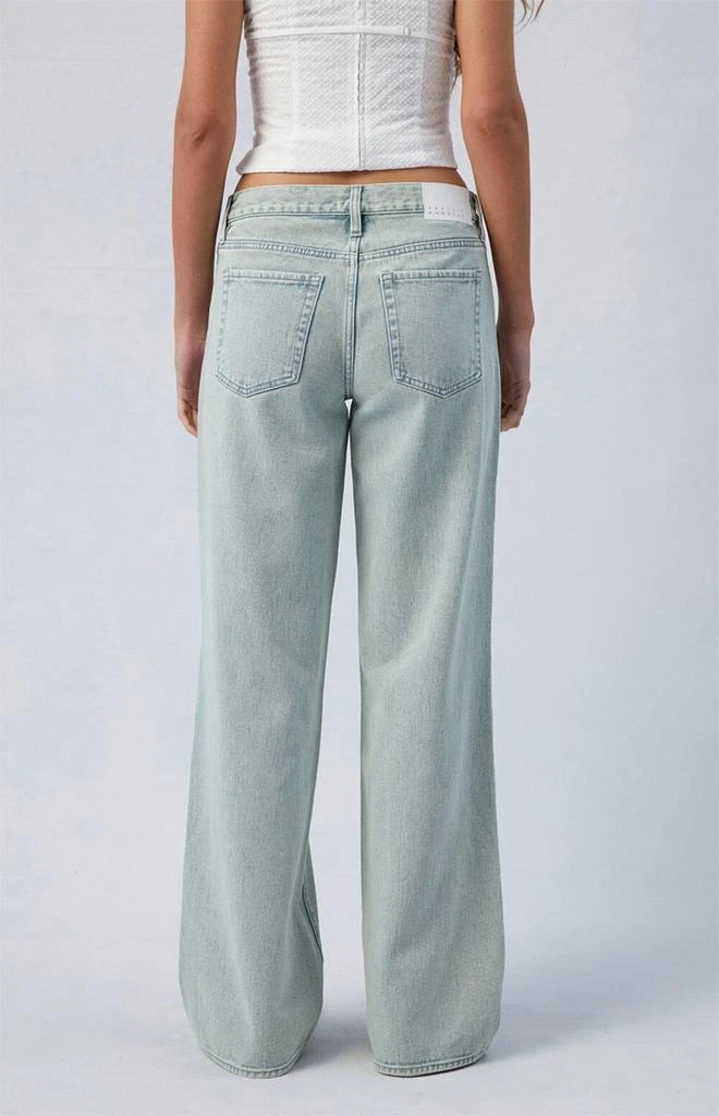 PacSun Light Indigo Parker Extreme Baggy Jeans 4