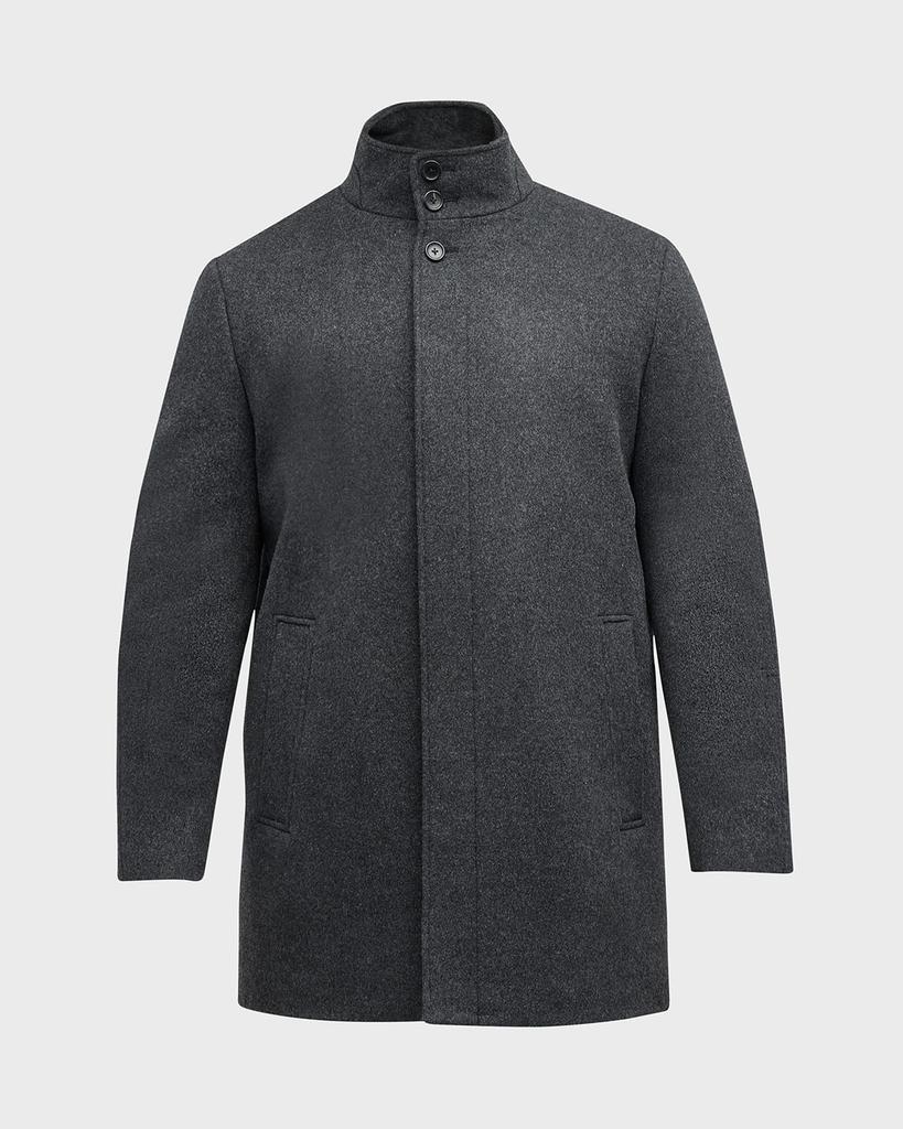 Cardinal of Canada Men's Mont-Royal Car Coat with Bib