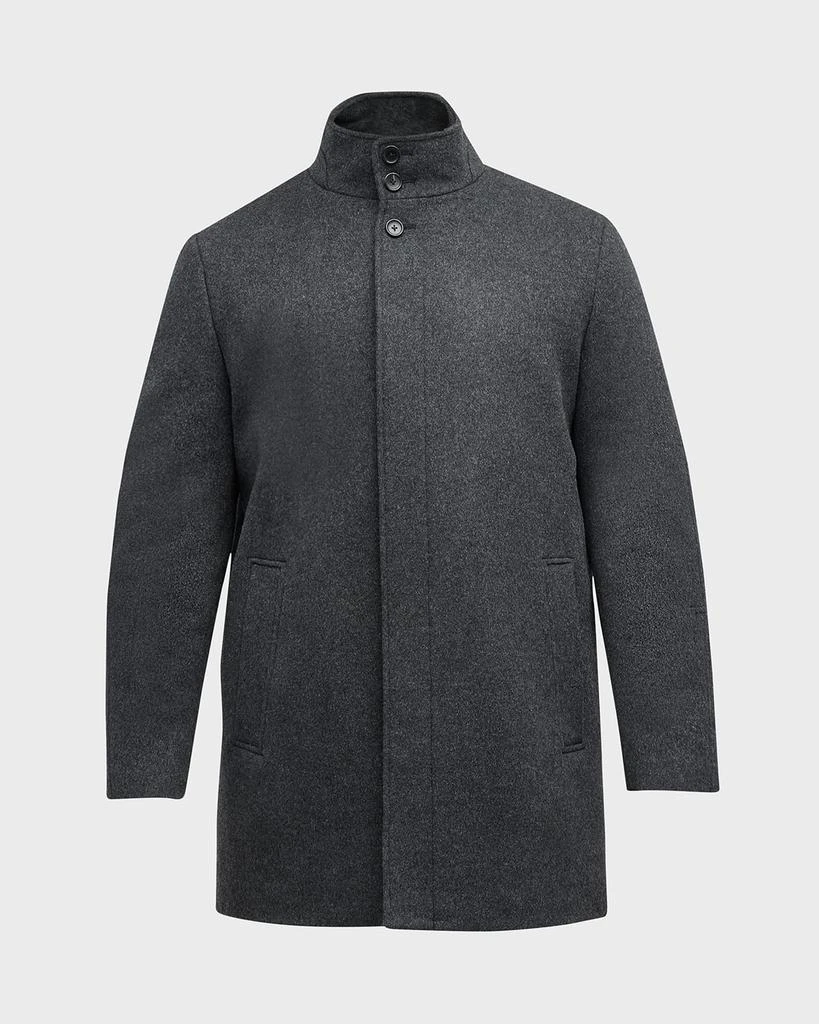 Cardinal of Canada Men's Mont-Royal Car Coat with Bib 1