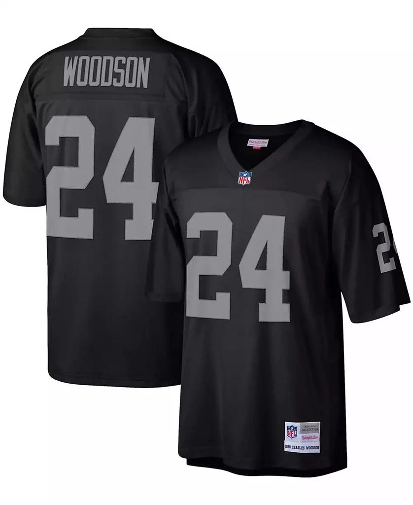 Mitchell and Ness Men's Las Vegas Raiders Legacy Replica Jersey - Charles Woodson 1