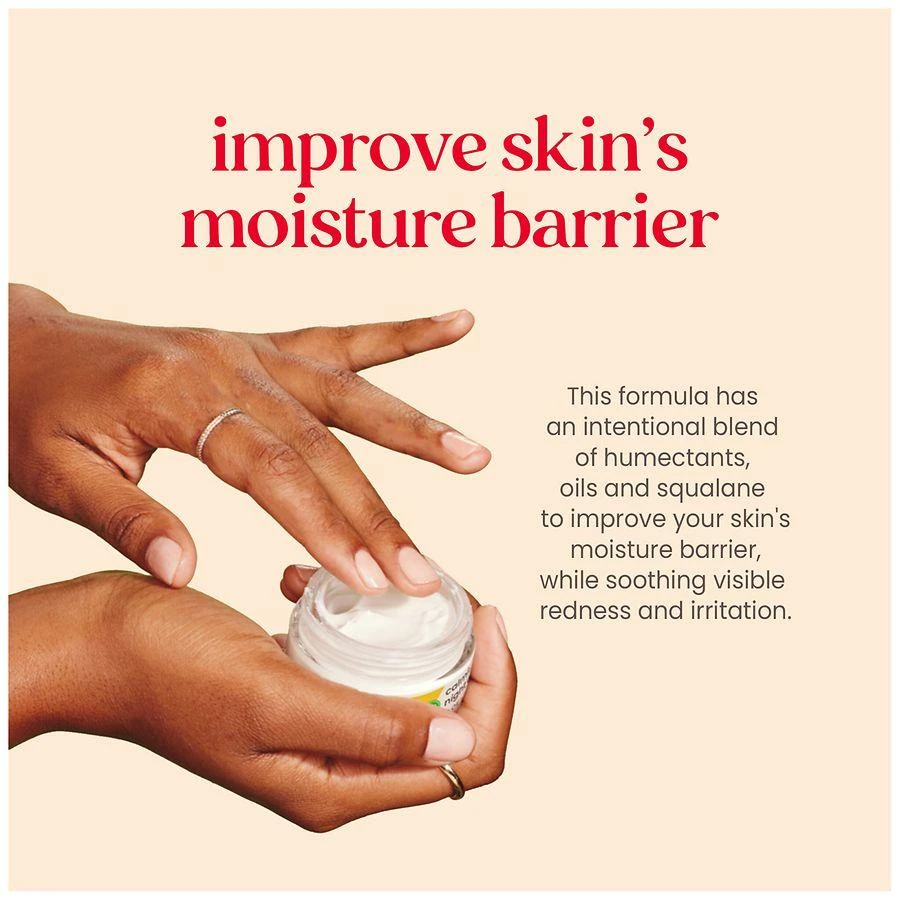 Burt's Bees Calming Night Cream Tub with Aloe + Rice Milk, for Sensitive Skin 4