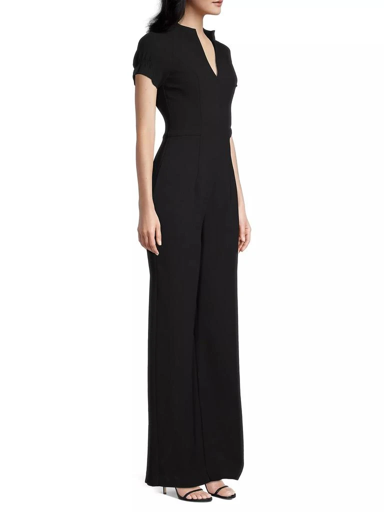 Black Halo Patel V-Neck Wide-Leg Jumpsuit 4