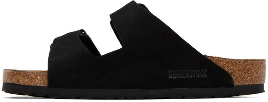 Birkenstock Black Arizona Soft Footbed Sandals 3