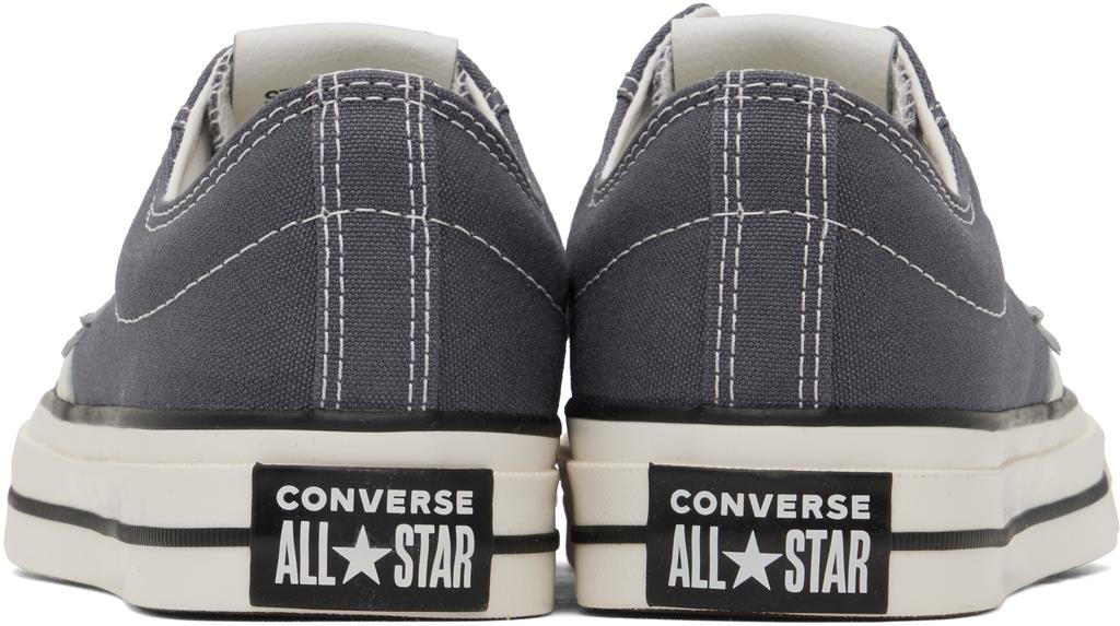 Converse Purple Star Player 76 Premium Canvas Sneakers