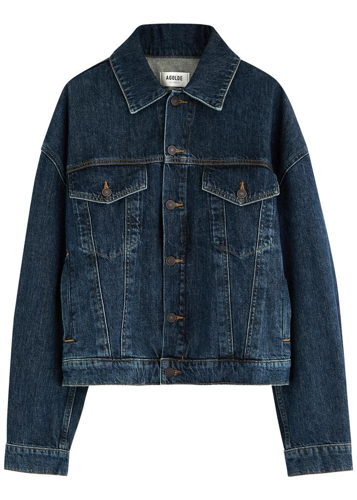 AGOLDE Dalton Balloon panelled denim jacket 1