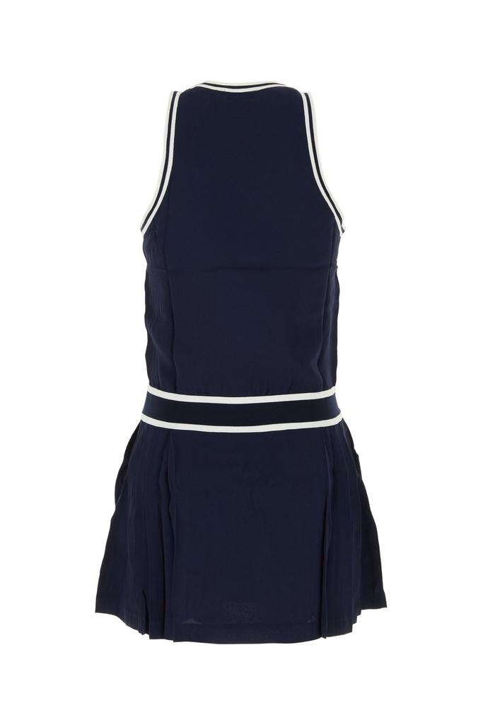 Sporty & Rich Sporty & Rich Phoebe Logo Embroidered Mini Dress