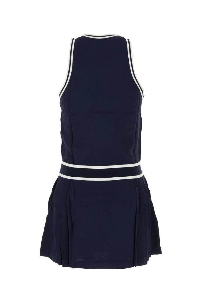 Sporty & Rich Sporty & Rich Phoebe Logo Embroidered Mini Dress 2