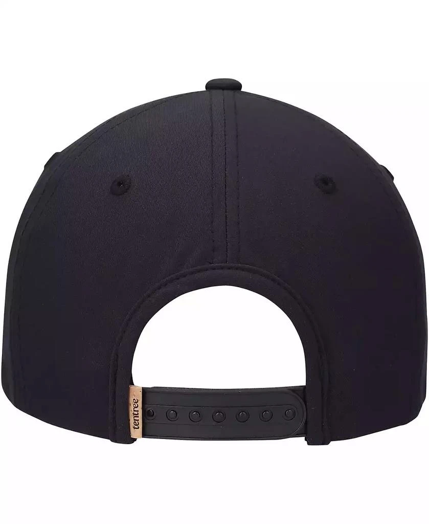 tentree Men's Black Cork Patch Destination Elevation Snapback Hat 4
