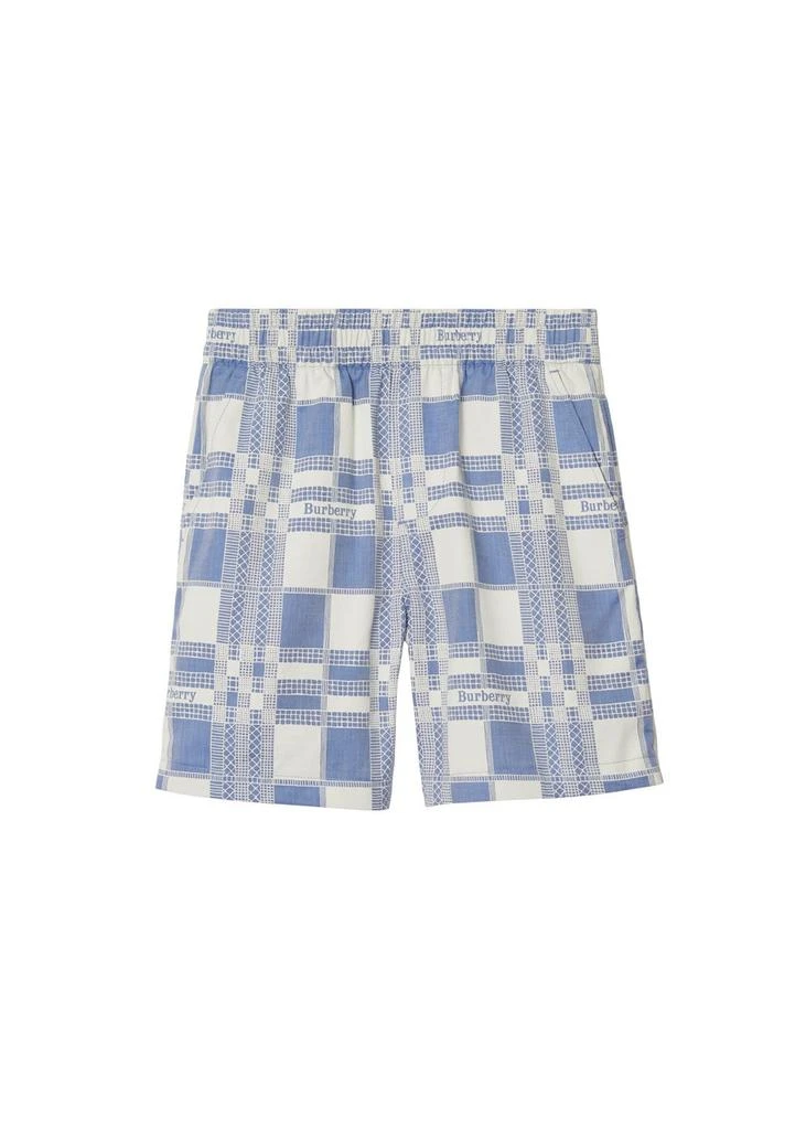 Burberry Check cotton shorts 3