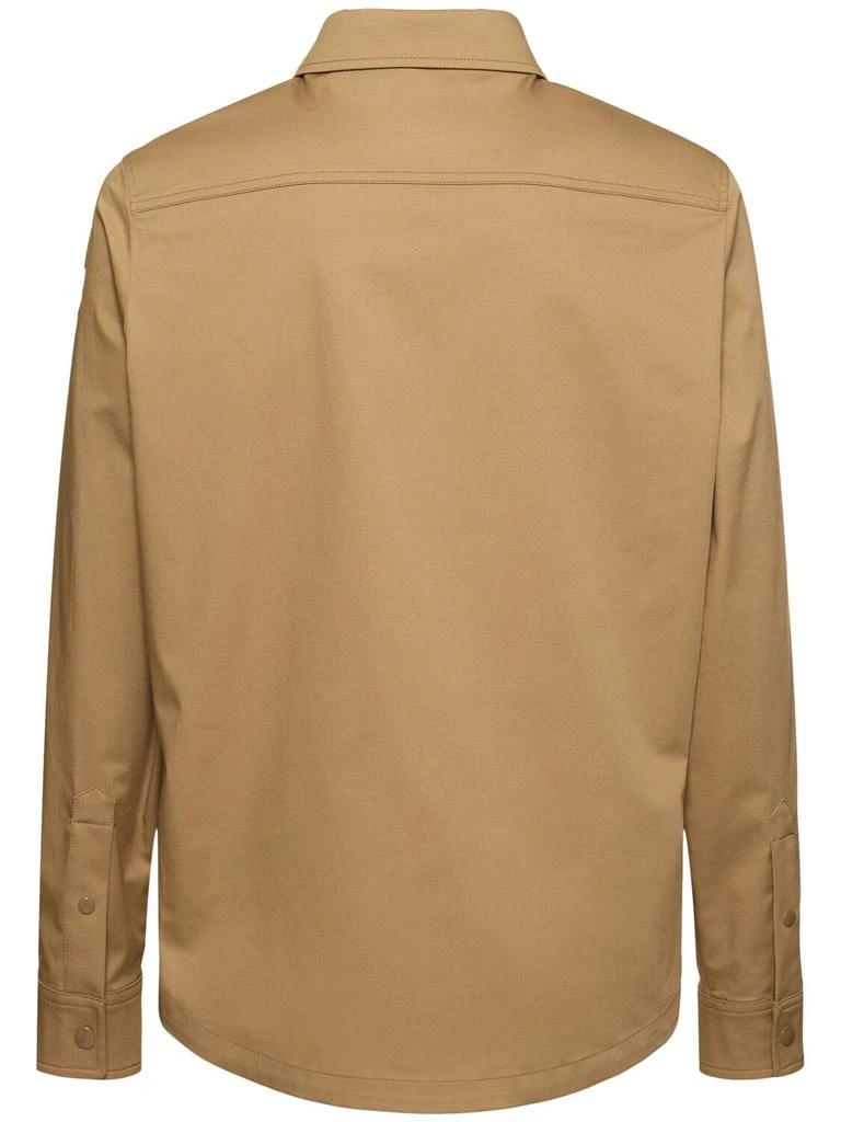 Moncler Cotton Blend Gabardine Shirt Jacket 3