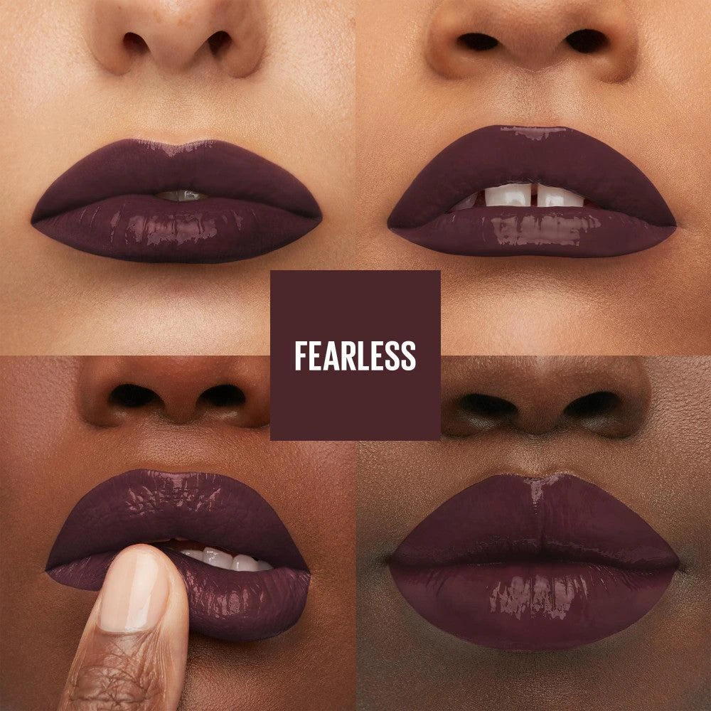 Maybelline Superstay Vinyl Ink Nude Shock Encre À Lèvres Effet Vinyl 135 Fearless 1