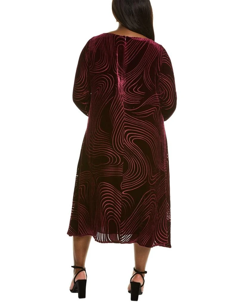 Marina Rinaldi Duca Silk-Blend Midi Dress 2