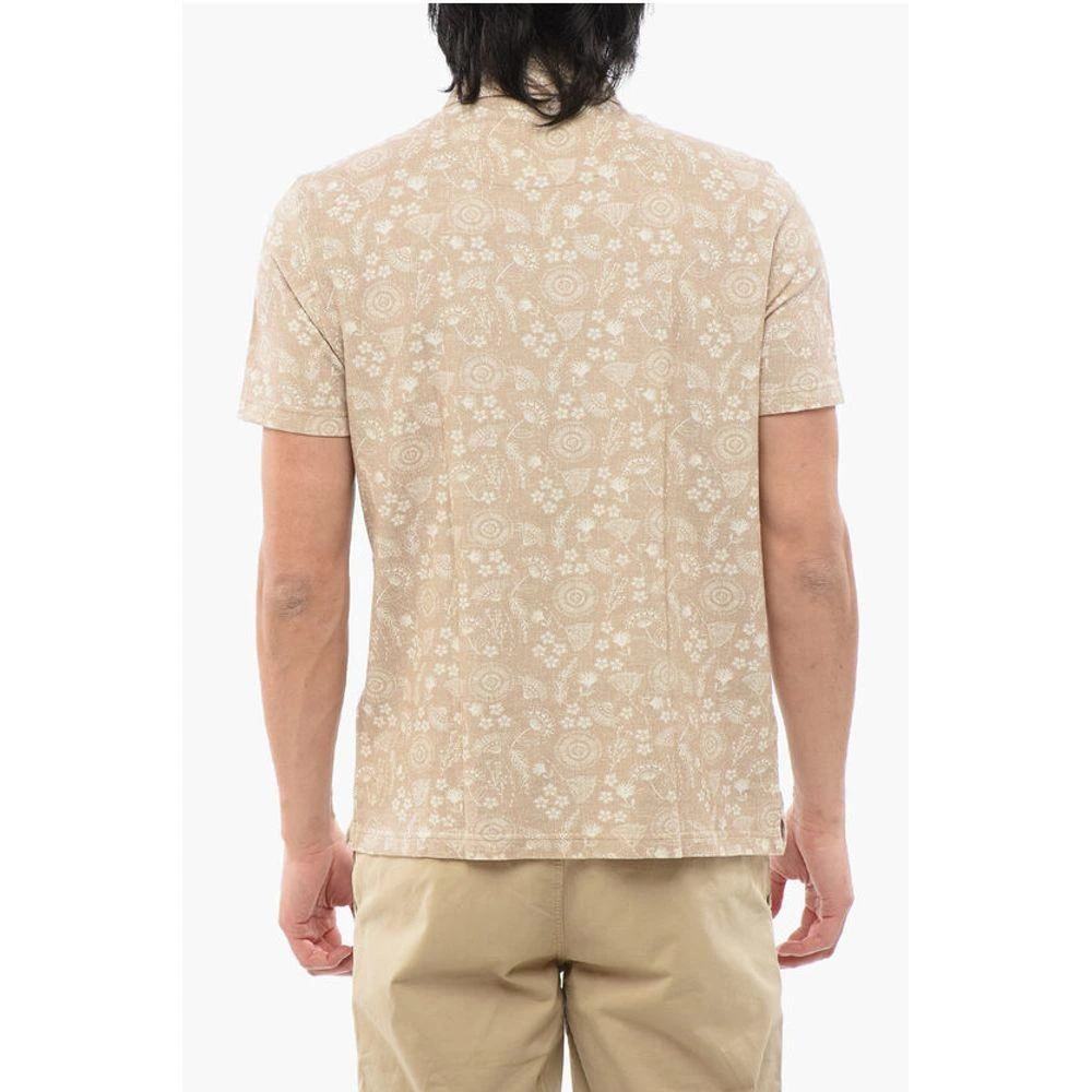 ALTEA Floral Motif Short Sleeved Men's Polo 2