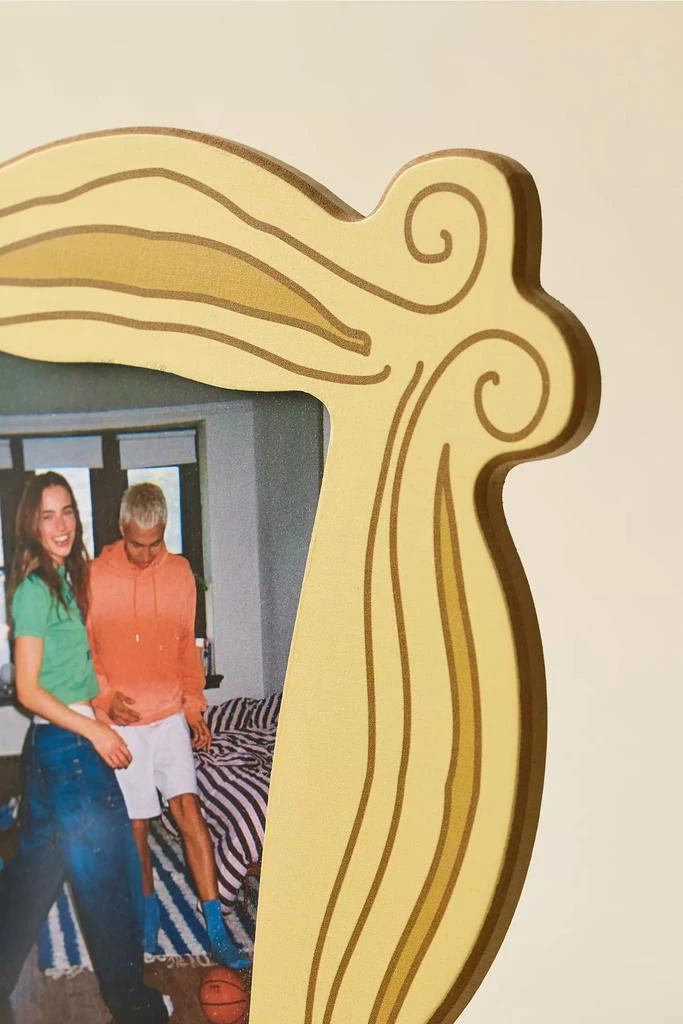 Urban Outfitters Friends Yellow Frame 4” X 6” Picture Frame 3