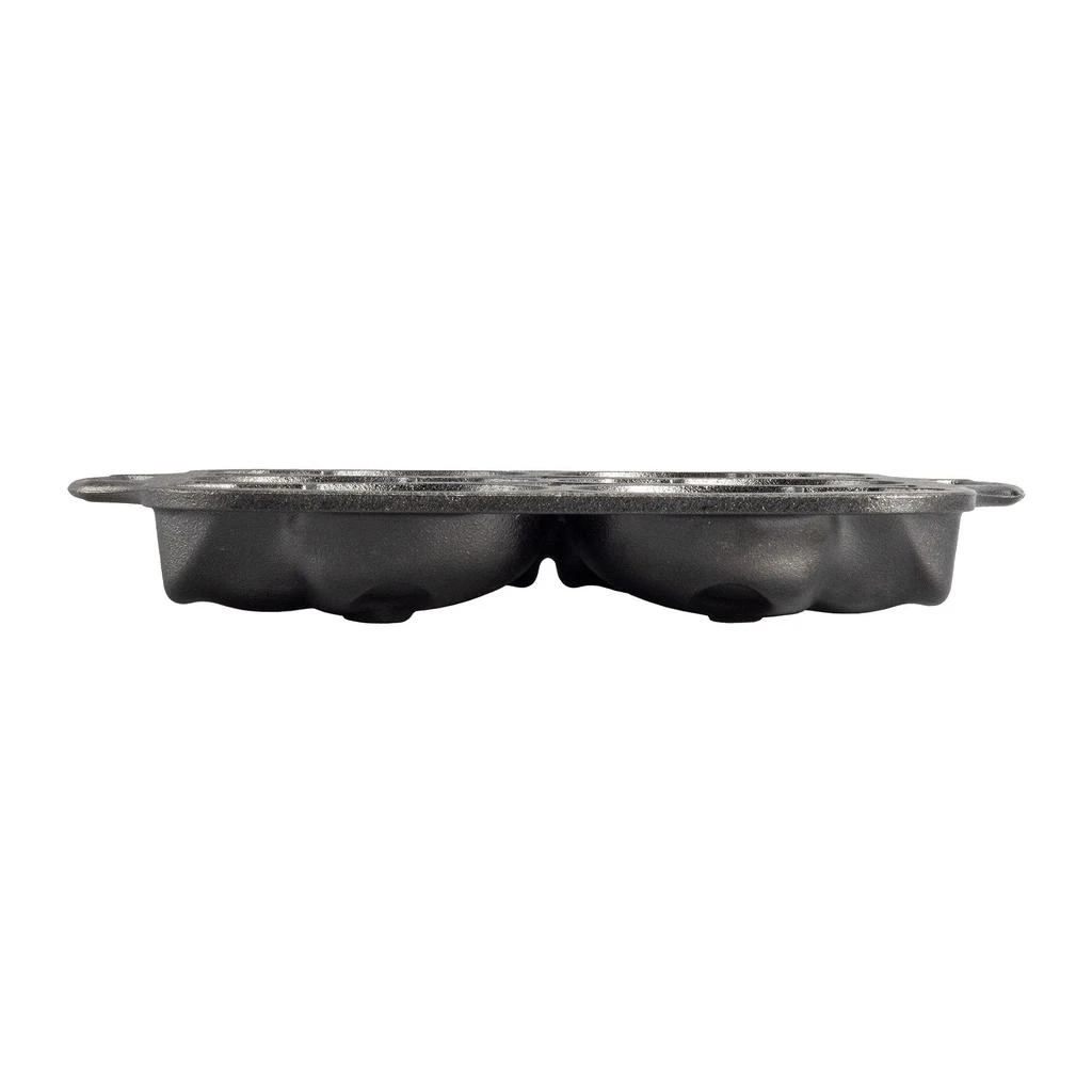 Lodge Cast Iron Mini Skull Cake Pan 4