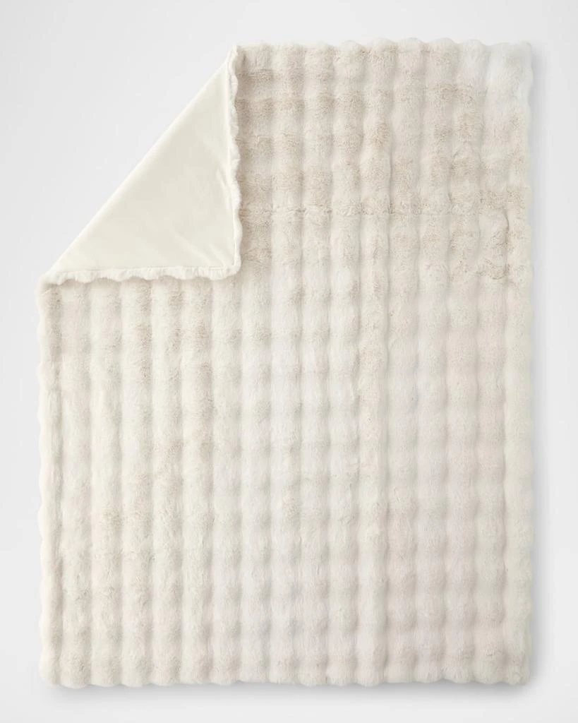 D.V. KAP Home Affair Faux Fur Throw, 55" x 72" 4