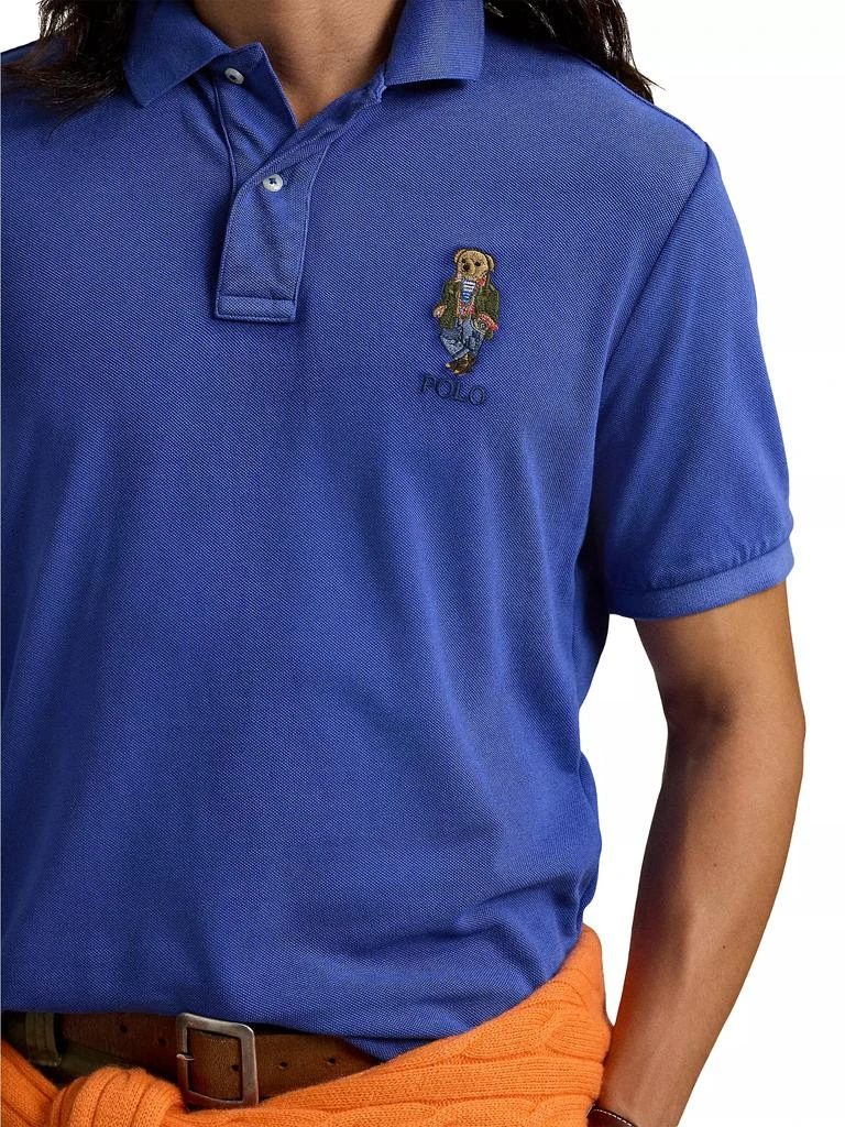 Polo Ralph Lauren Classic Fit Polo Bear Mesh Polo Shirt 5