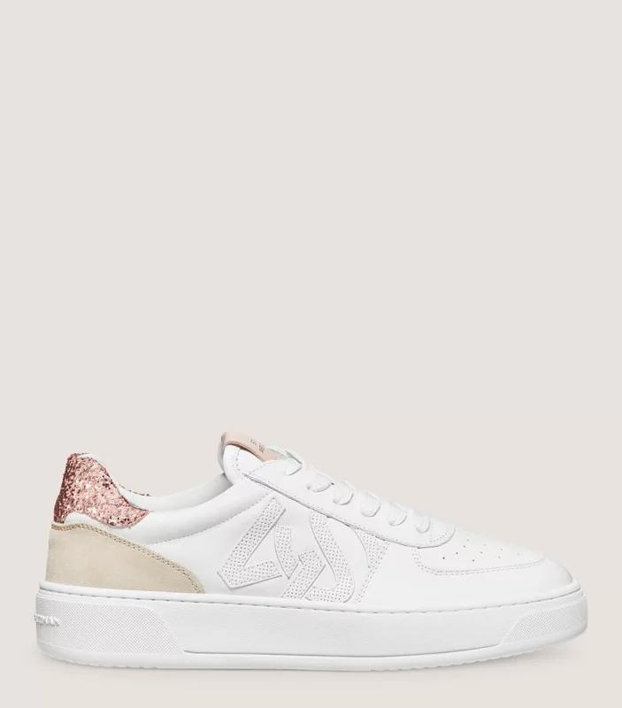 Stuart Weitzman SW COURTSIDE MONOGRAM SNEAKER