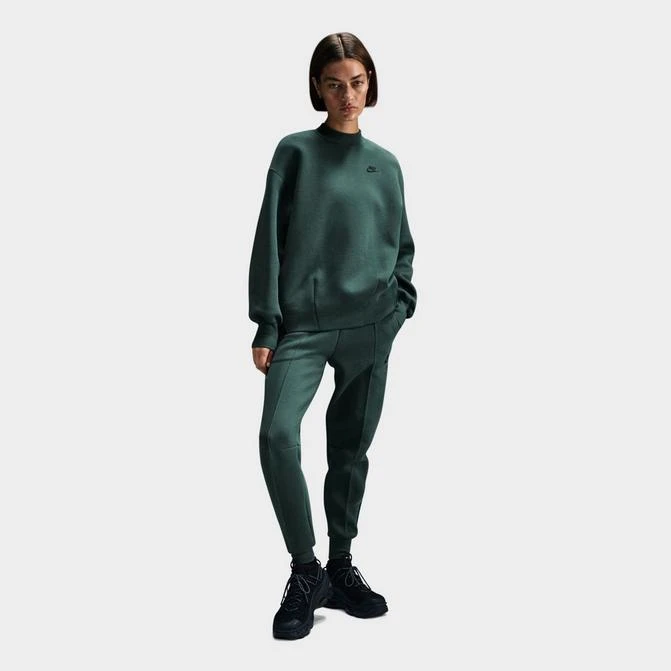 NIKE Women's Nike Sportswear Tech Fleece Oversized Crewneck Sweatshirt 1