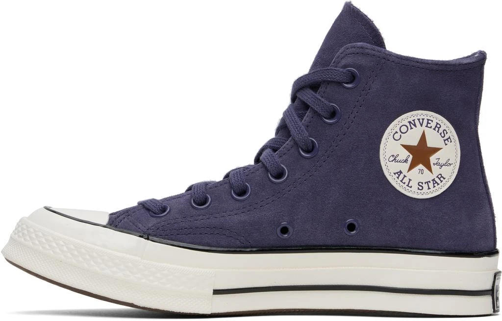 Converse Purple Chuck 70 Heritage Suede Sneakers 3