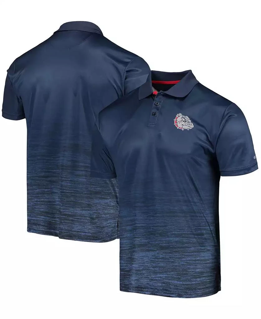 Colosseum Men's Navy Gonzaga Bulldogs Marshall Polo 1