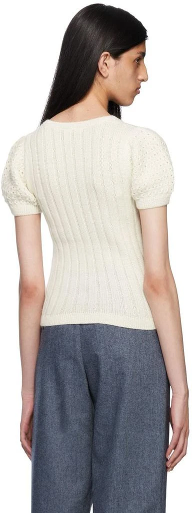 See by Chloé Off-White Fantasy Pointelle Sweater 3