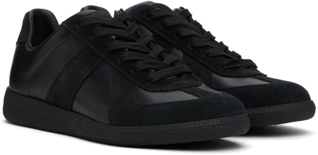MAISON MARGIELA Black Replica Sneakers 4